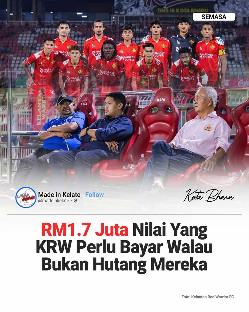 RM1.7 Juta nilai yang KRW perlu bayar walau bukan hutang mereka — Made in Kelate